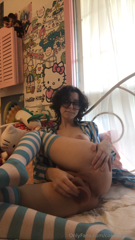 Coello - Cute Girl Pounds Herself In Her Pajamas.mp4