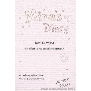 Mina’s Diary  Day 13 — WHAT WHAT IS MY SEXUAL ORIENTATION.An autobiographical story.Written & ill.jpg