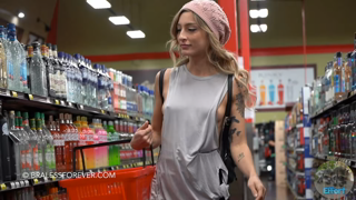 Kathryn Mae - Emily Liquor Store Sideboob.mkv