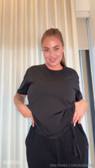 I know you like to see me casual in my sweats but I got a surprise for you, it’s a bit skimpier. Wanna see it on.mp4