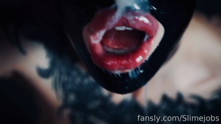 Honeybabesugarpiie-GagFather-Slime Whore Covered In CUM.mp4