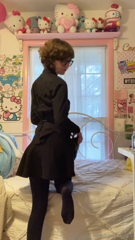 Coello - Slutty Nerd Strips And Humps Her Pillow.mp4