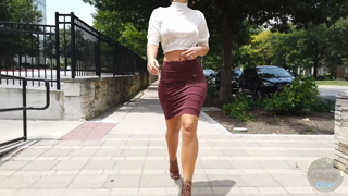 Rocky - Rocky Maroon Skirt Shopping.mkv