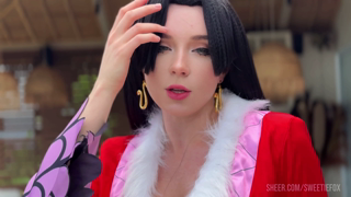 522 Boa Hancock from One Piece FaceSitting Footjob and Sex POV_4k_Sheer.mp4