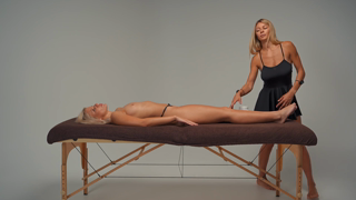 Beautiful Massage from Anna for Alena. Part 2.mp4