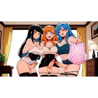 Diapered In Front of Nicole And Friends